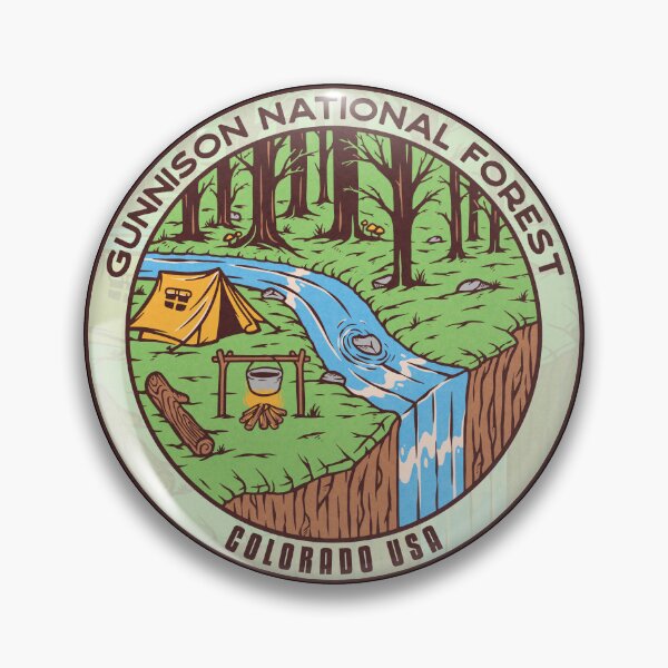 Item preview, Gunnison National Forest River Camp designed and sold by JordanHolmes.