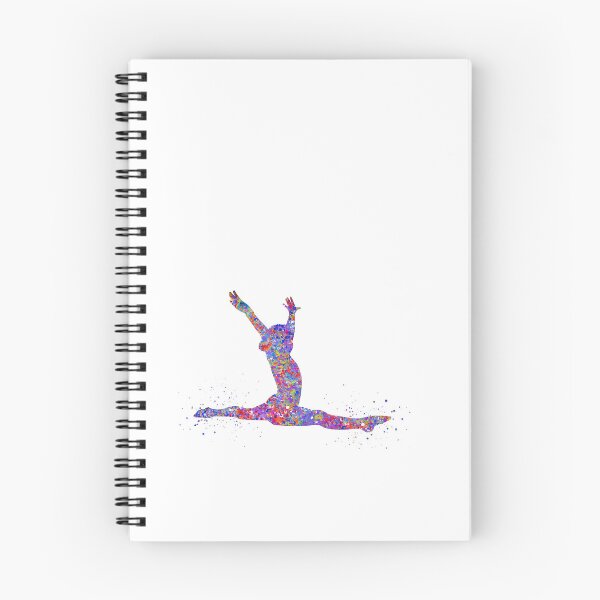 Item preview, Gymnastics girl designed and sold by Rosaliartbook.