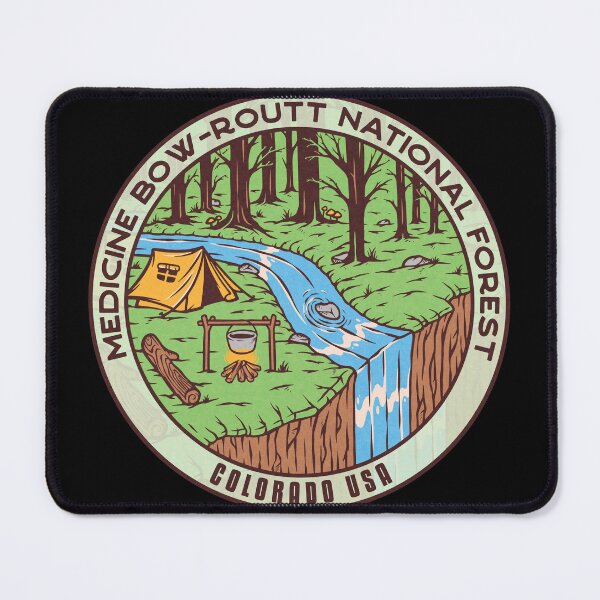 Item preview, Medicine Bow-Routt National Forest River Camp designed and sold by JordanHolmes.