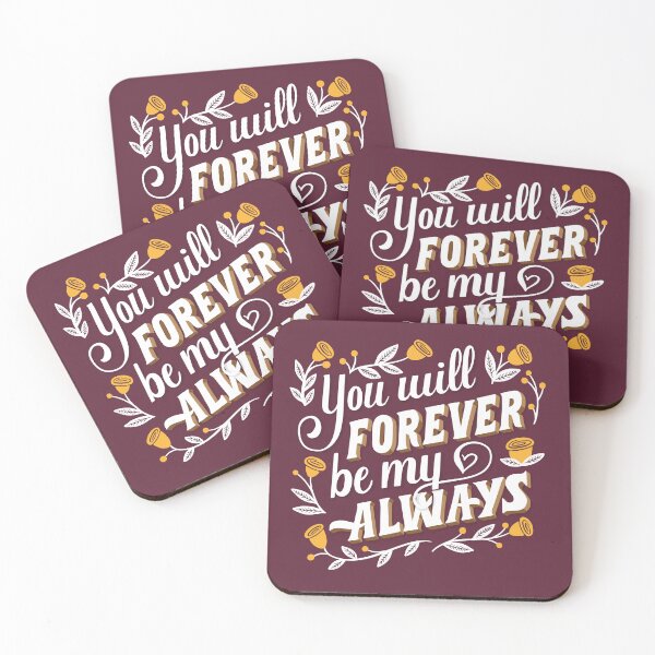 Item preview, Awesome wedding lettering You will forever be my always designed and sold by Palteeshop.