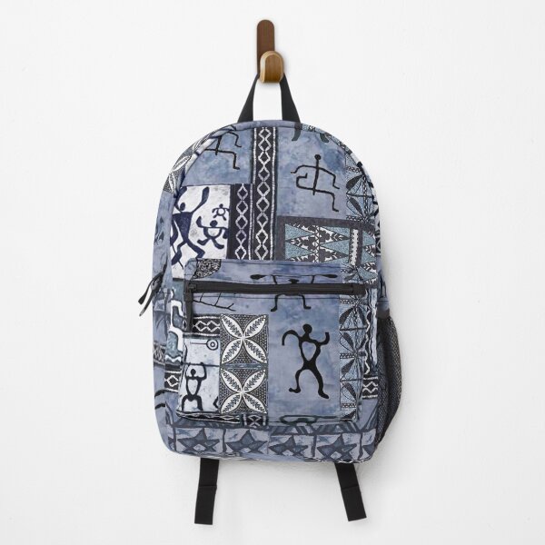Item preview, Hawaiian Paddleman Petroglyph Tapa designed and sold by J Marielle Designs.