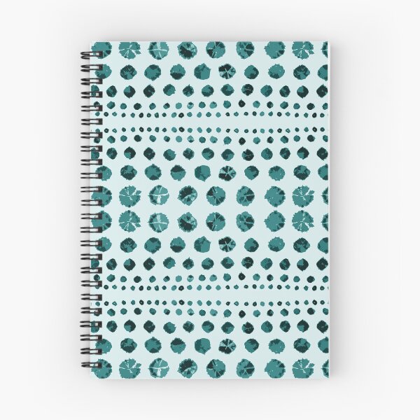 Item preview, Shibori Circles - Teal on Aqua designed and sold by bmfabricdesigns.