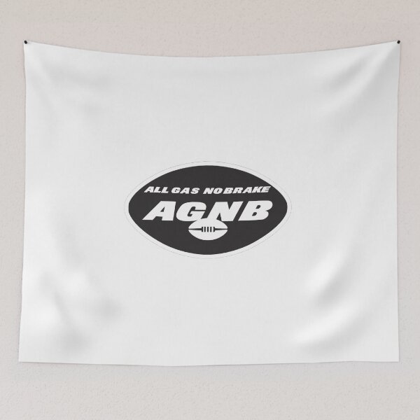Item preview, NYJ All Gas No Brake Logo Black designed and sold by Gang Green Gear.