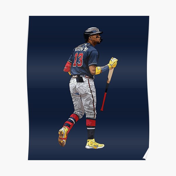 Ronald Acuna City Connect Jersey Posters Art Print Wall Photo