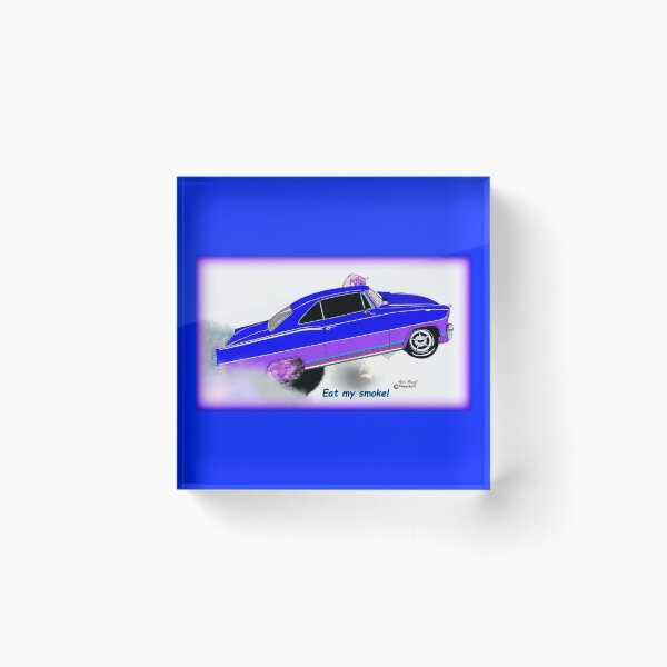 Item preview, Hot Rod Art  //  Eat my Smoke! designed and sold by Imagin8er.