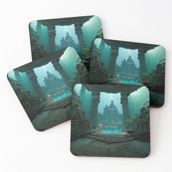 Item preview, The Lost City of Atlantis 3 designed and sold by ai-picasso.