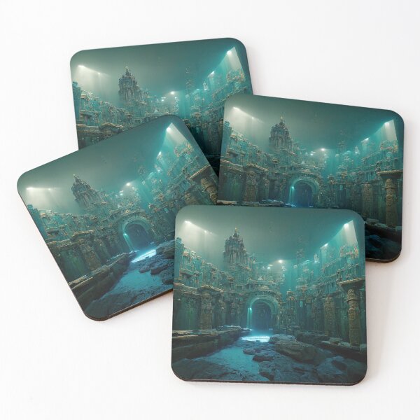 Item preview, The Lost City of Atlantis 4 designed and sold by ai-picasso.