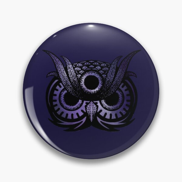 Item preview, Ancient Galaxy Owl Charm designed and sold by Rodayna Elnaggar.