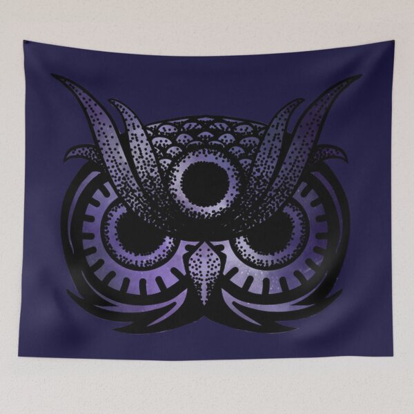 Item preview, Ancient Galaxy Owl Charm designed and sold by Rodayna Elnaggar.