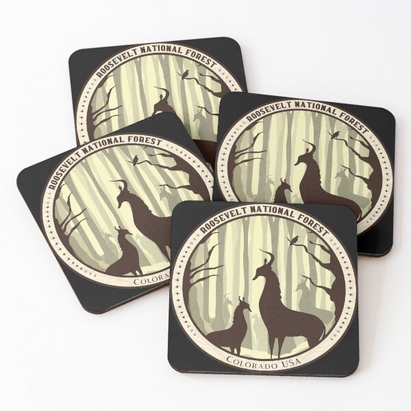 Item preview, Roosevelt National Forest Mystical Deer designed and sold by JordanHolmes.