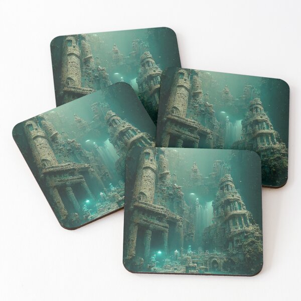 Item preview, The Lost City of Atlantis 6 designed and sold by ai-picasso.