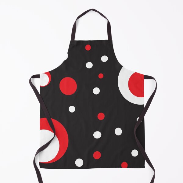 Item preview, Red White Black Retro Circle Retro designed and sold by ValeriesGallery.