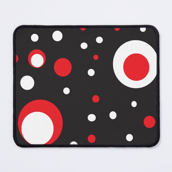 Item preview, Red White Black Retro Circle Retro designed and sold by ValeriesGallery.