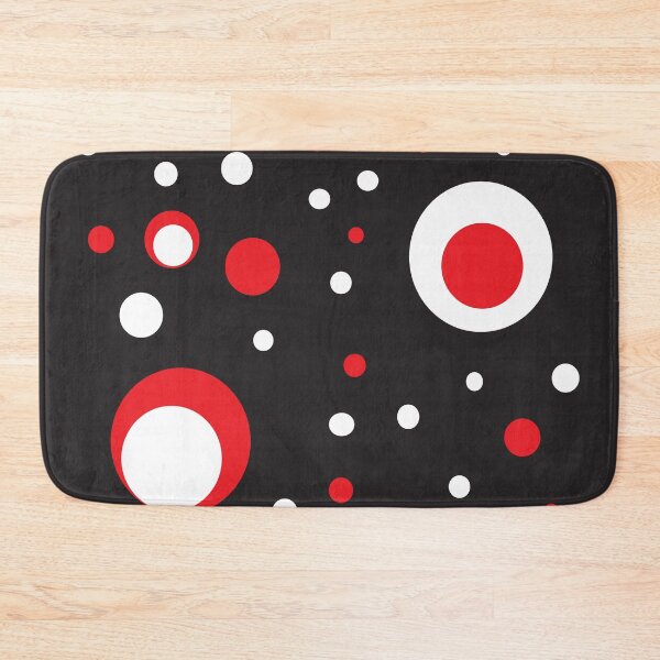 Item preview, Red White Black Retro Circle Retro designed and sold by ValeriesGallery.
