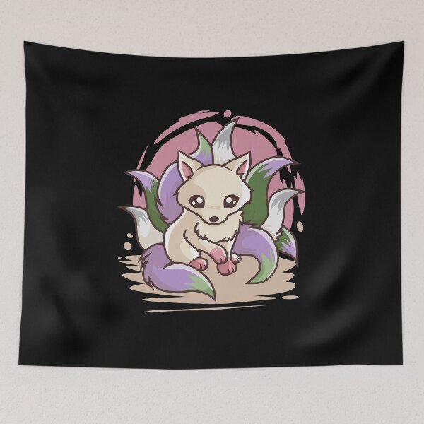 Item preview, Genderqueer Cute Kitsune designed and sold by Clara Hollins.
