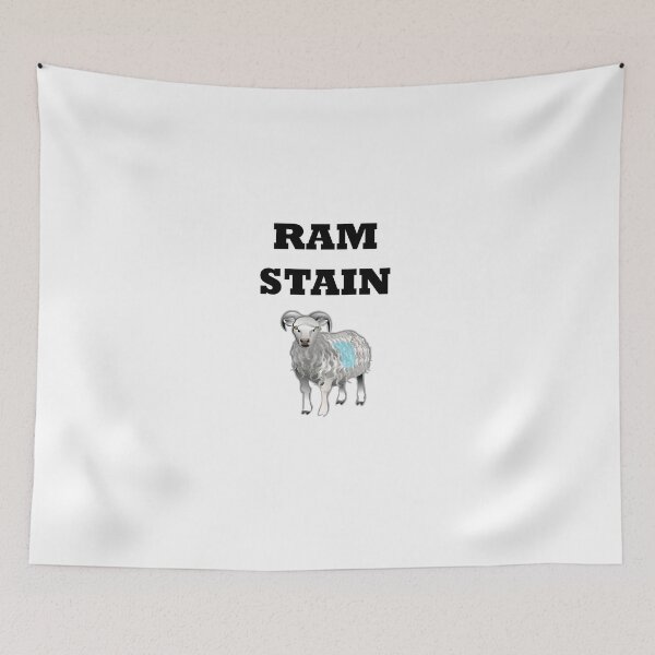 Item preview, Ram Stain - Funny  designed and sold by Captain Met.