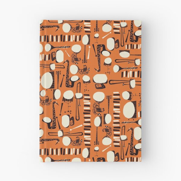 Item preview, Retro Jazz Beatnik Art Pattern designed and sold by jesseladret.