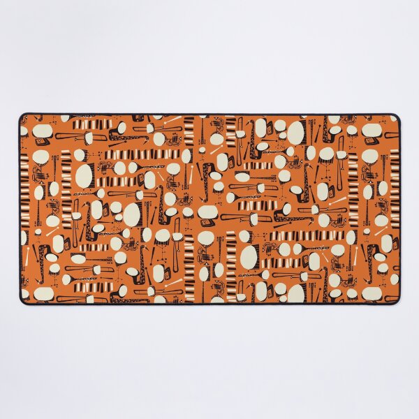 Item preview, Retro Jazz Beatnik Art Pattern designed and sold by jesseladret.