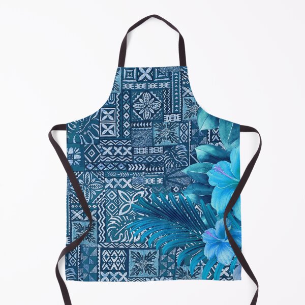 Item preview, Hawaiian Ulu Tapa and Hibiscus Fusion designed and sold by J Marielle Designs.