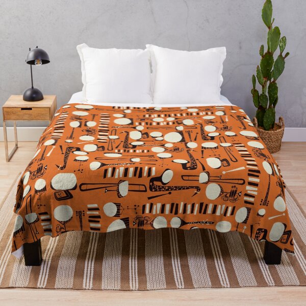 Item preview, Retro Jazz Beatnik Art Pattern designed and sold by jesseladret.