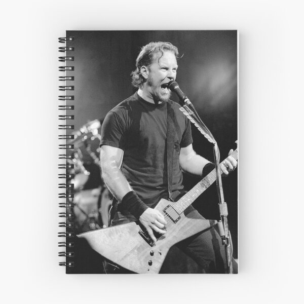 Item preview, James Hetfield - BW Photograph designed and sold by ConcertImages.