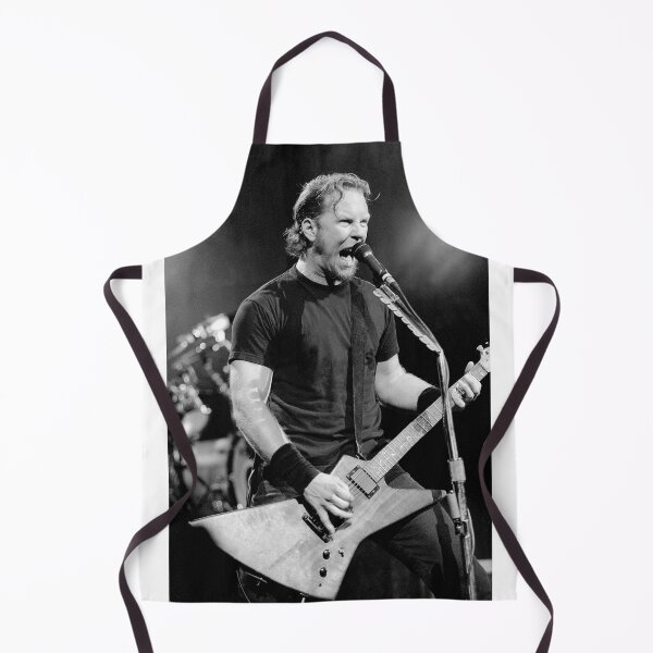 Item preview, James Hetfield - BW Photograph designed and sold by ConcertImages.