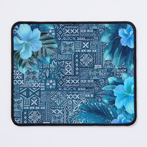 Item preview, Hawaiian Ulu Tapa and Hibiscus Fusion designed and sold by J Marielle Designs.