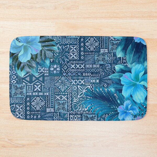 Item preview, Hawaiian Ulu Tapa and Hibiscus Fusion designed and sold by J Marielle Designs.