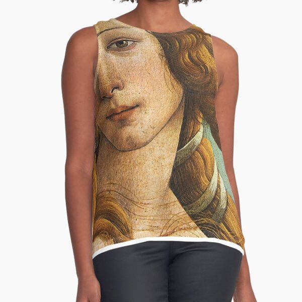 Birth of Venus - Botticelli  Sleeveless Top for Sale by NewNomads