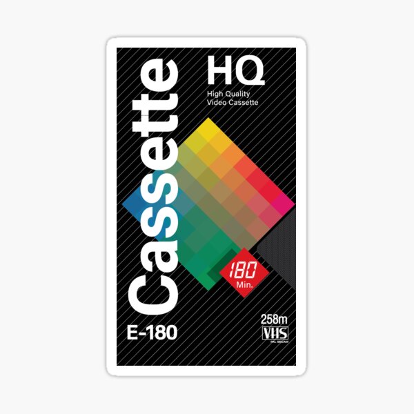 Item preview, VHS 'Cassette' E-180 HQ designed and sold by T44Productions.
