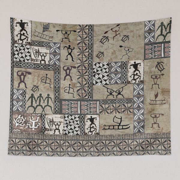 Item preview, Hawaiian Sailing Canoe Tapa designed and sold by J Marielle Designs.
