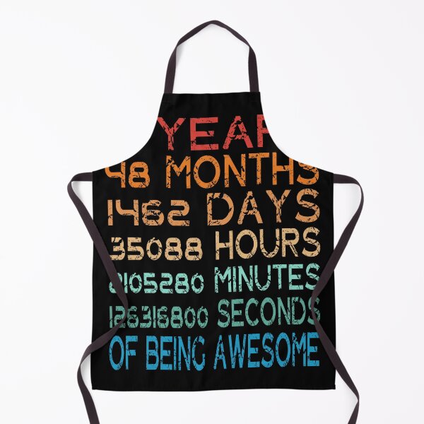 Item preview, Years Old 4th Birthday Gift Vintage Retro 48 Months designed and sold by Countrysmart.