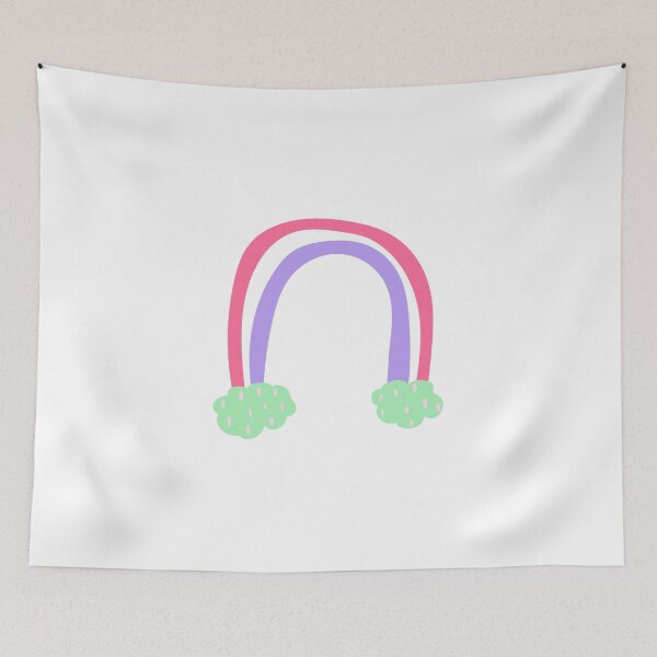 Item preview, Organic Rainbow cute pastel kawaii designed and sold by Inspirationmotivation.