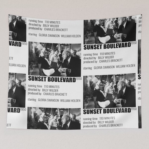 Item preview, Sunset Boulevard Alternative Poster designed and sold by rosesbwayshop.