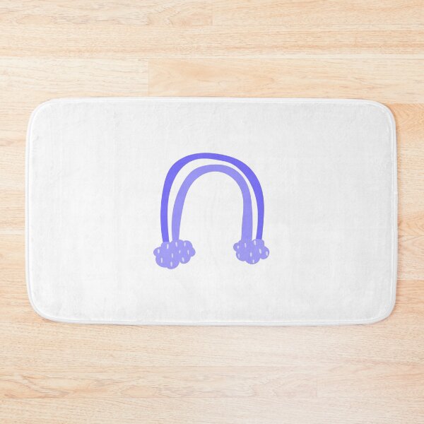 Item preview, Organic Rainbow cute purple kawaii designed and sold by Inspirationmotivation.