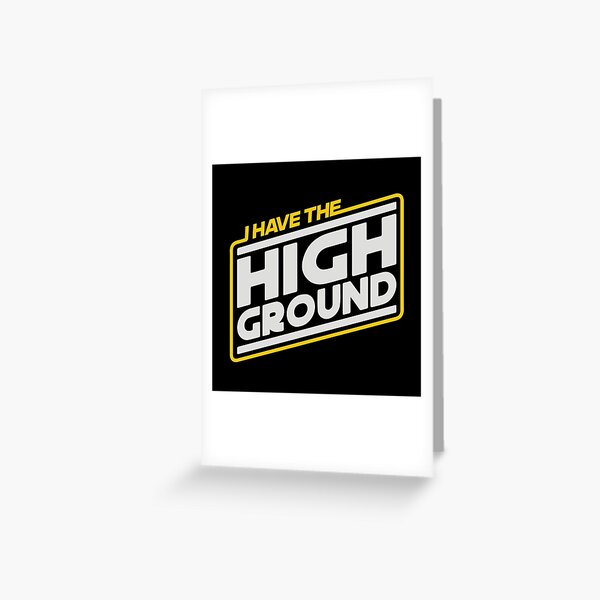 Aperçu de l'œuvre J'ai les hauteurs #ObiWan #Kenobi créée et vendue par Rogue507.