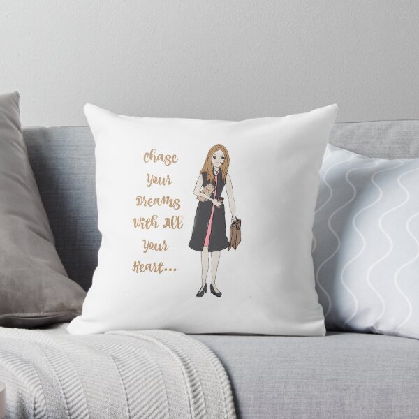 Chase Your Dreams Throw Pillow