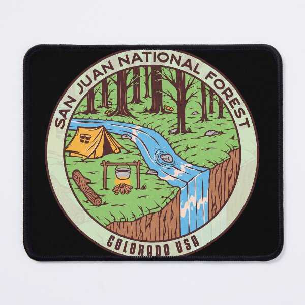 Item preview, San Juan National Forest River Camp designed and sold by JordanHolmes.
