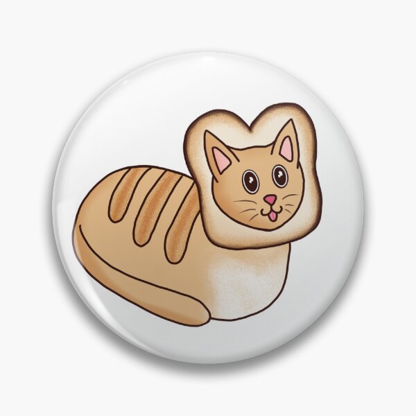 Item preview, Toast Cat Loaf designed and sold by Fluffyllama7.