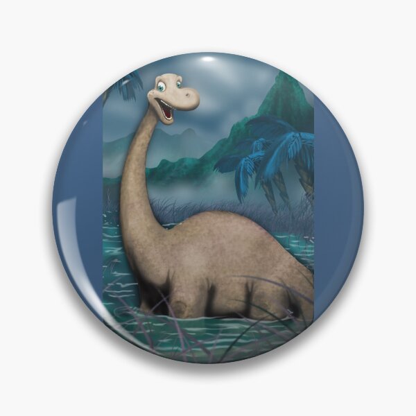 Item preview, "Long Neck" the Brontosaurus  designed and sold by MonkeyTales.