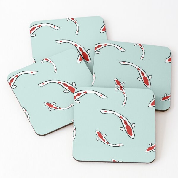 Item preview, Red & Blue Koi Pattern designed and sold by ThievingNargles.