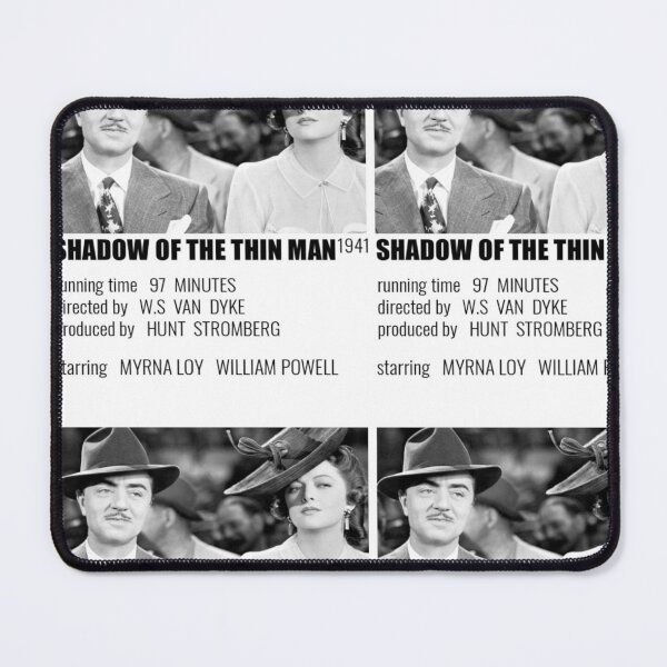 Item preview, Shadow of the Thin Man Alternative Poster designed and sold by rosesbwayshop.