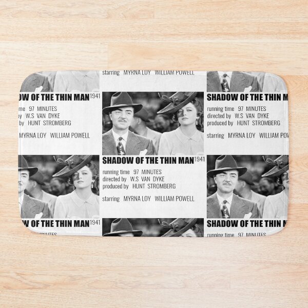 Item preview, Shadow of the Thin Man Alternative Poster designed and sold by rosesbwayshop.