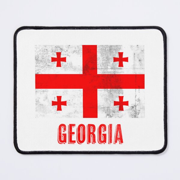 Item preview, Flag of Georgia "Grunge" look. designed and sold by KTSubz Faith & Fun Designs.