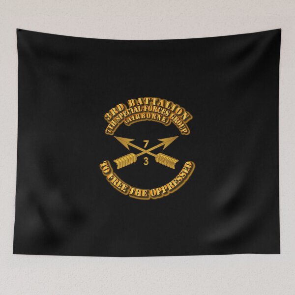 Item preview, SOF - 3rd Bn 7th SFG - Branch designed and sold by Military Insignia Products.