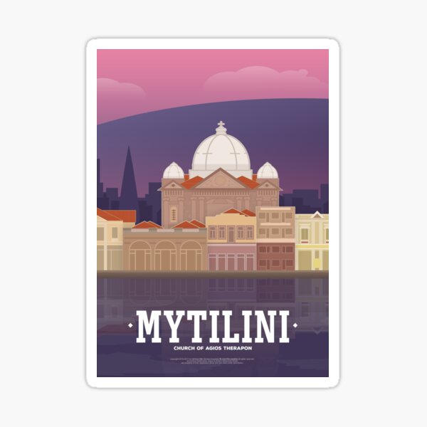 Item preview, Mytilini waterfront, Lesbos (GR) designed and sold by fnk-creative.