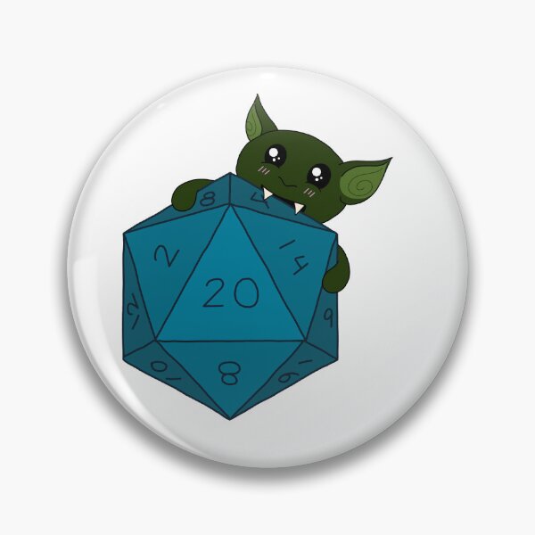 Item preview, Tiny Chaotic Neutral Dice Goblin designed and sold by Ellephabetsoup.