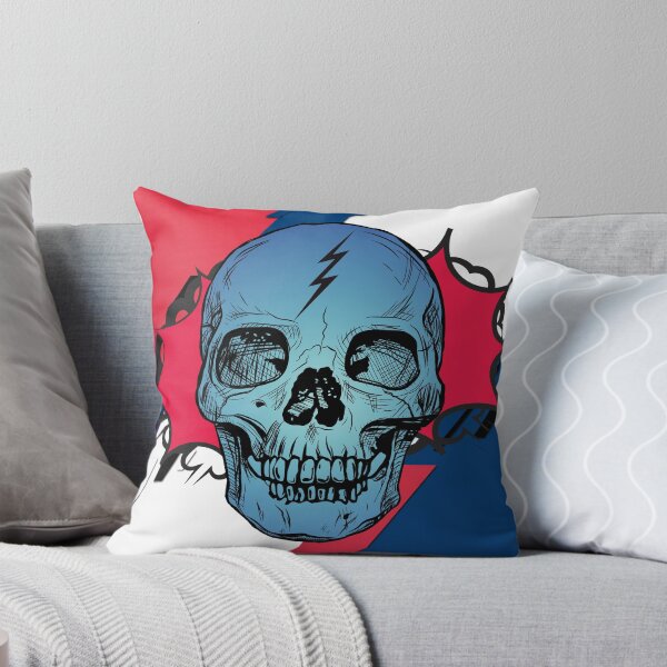 Item preview, Skull Lightning Bolt designed and sold by CrossThunder.