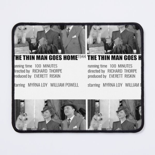 Item preview, The Thin Man Goes Home Alternative Poster designed and sold by rosesbwayshop.