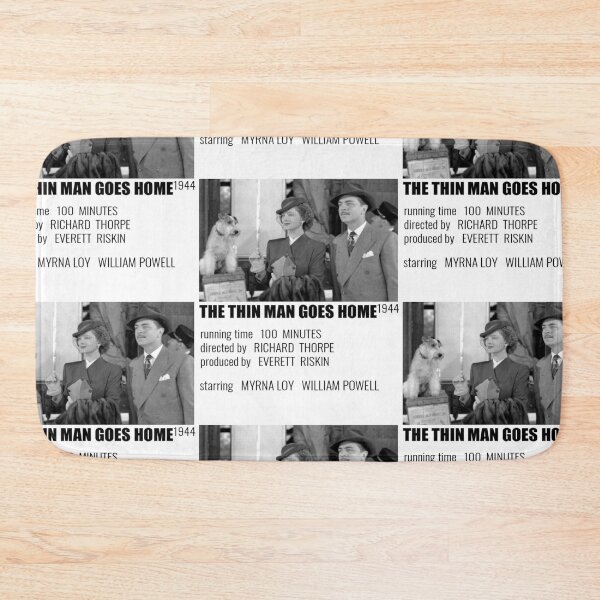 Item preview, The Thin Man Goes Home Alternative Poster designed and sold by rosesbwayshop.